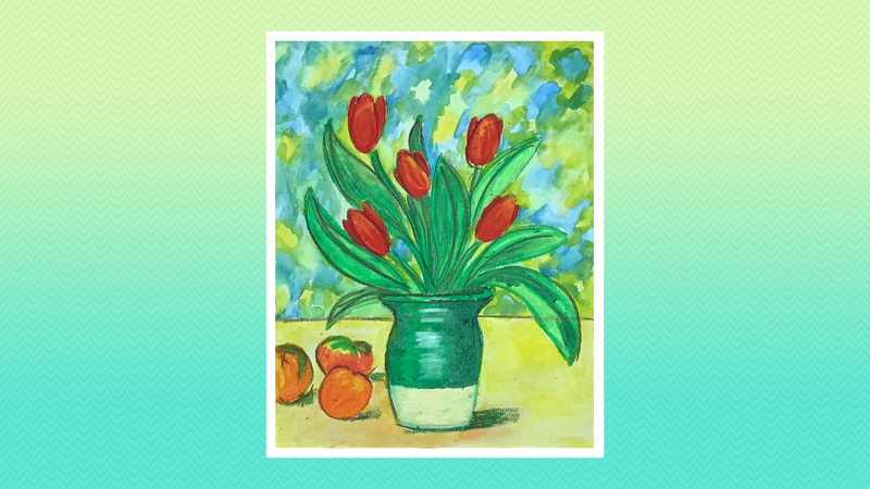 Cezanne-Inspired-Tulips
